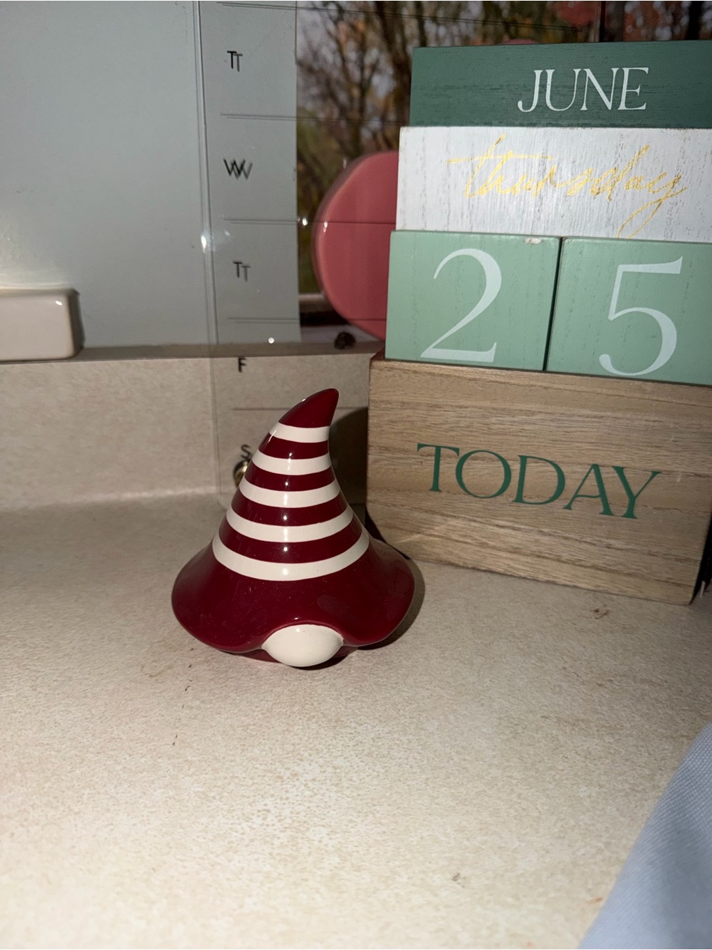 Rae dunn gnome mug topper - yes